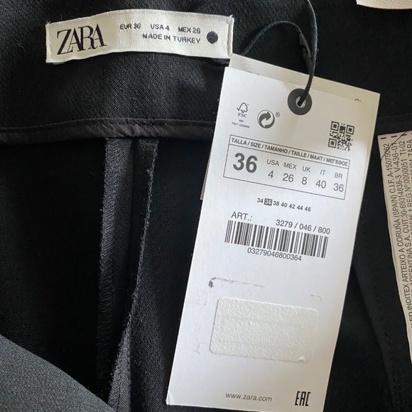 Zara black pants - Picture 2 of 6